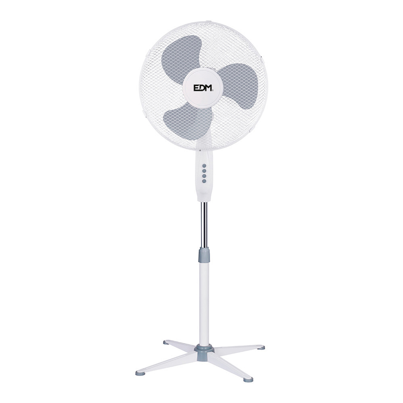 EDM staande ventilator verstelbaar 45W | 105 – 125 cm