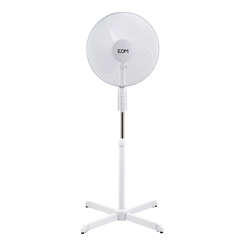 EDM staande ventilator verstelbaar 50W | 110 – 130 cm