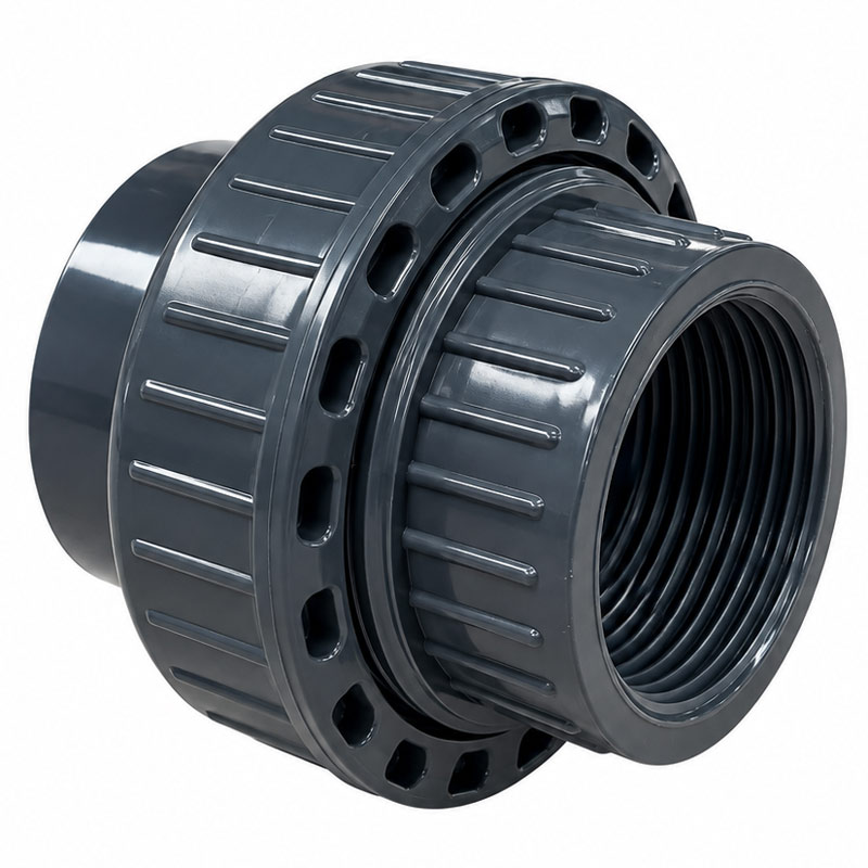 Effast PVC 3/3 koppeling 40mm lijmverbinding x 1 1/4" binnendraad
