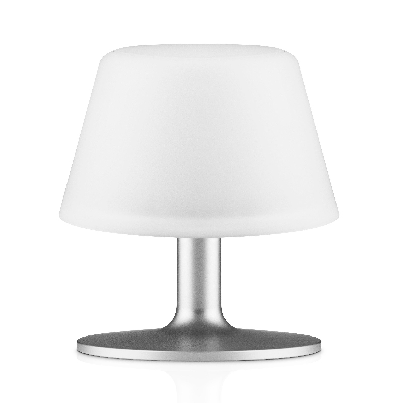 Eva Solo solar tafellamp aluminium | 13,5 cm