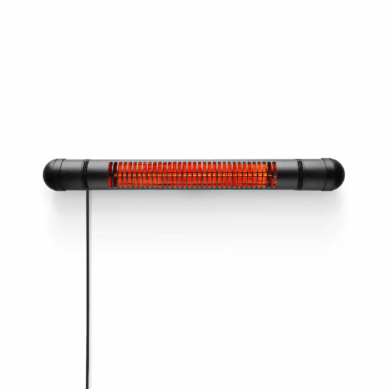 Eva Solo terrasverwarmer met wandbevestiging | zwart