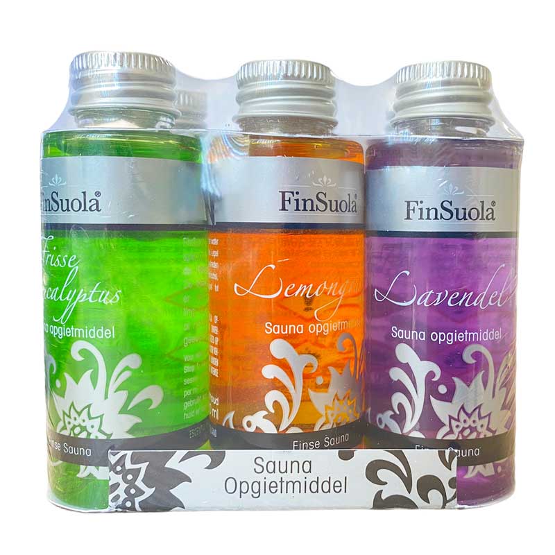 Finsuola cadeauset saunageuren 6 x 60ml