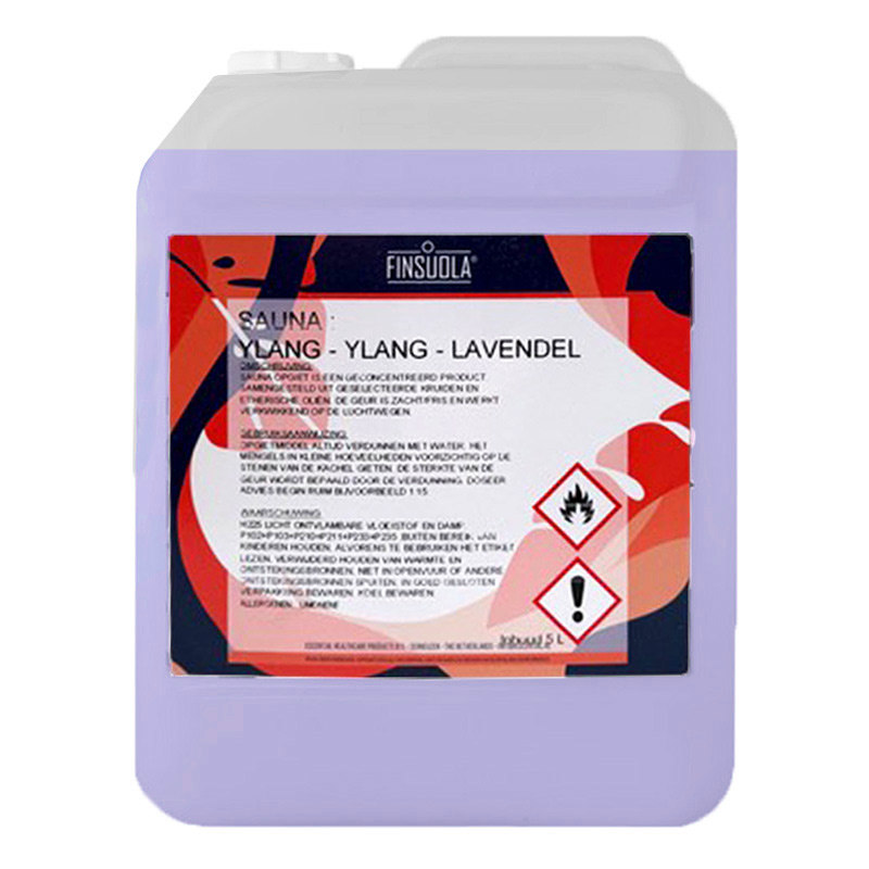Finsuola Sauna opgietmiddel Ylang-Ylang Lavendel 5 liter