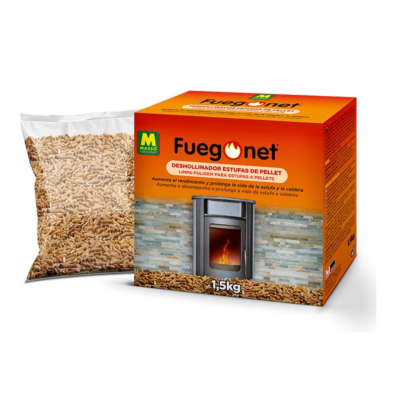 Fuegonet schoorsteenreiniging houtpellets | 1,5 kg
