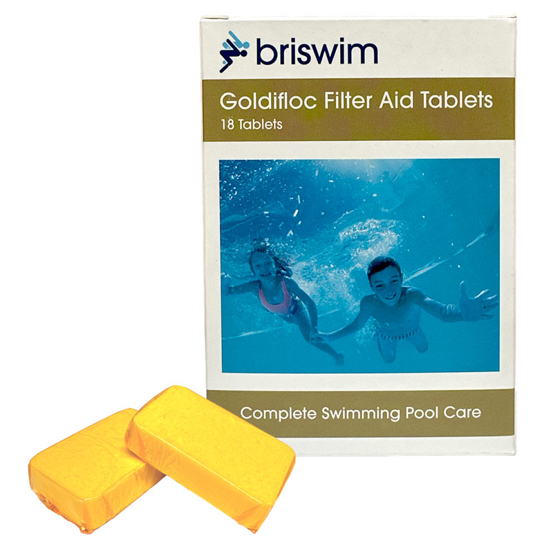 Goldifloc vlokkingsmiddel 18 tabletten Briswim