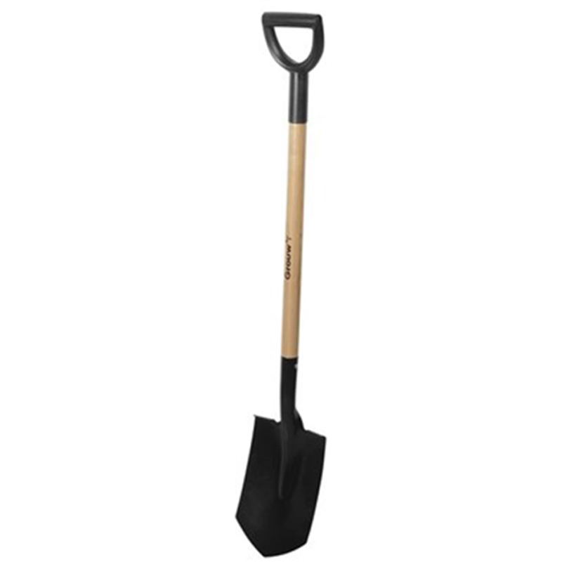 Grouw koolstofstalen schop met steel | 114 cm
