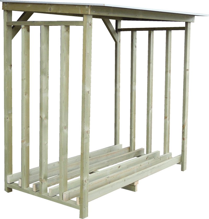 Lutra Haardhout opslag 185cm groot model