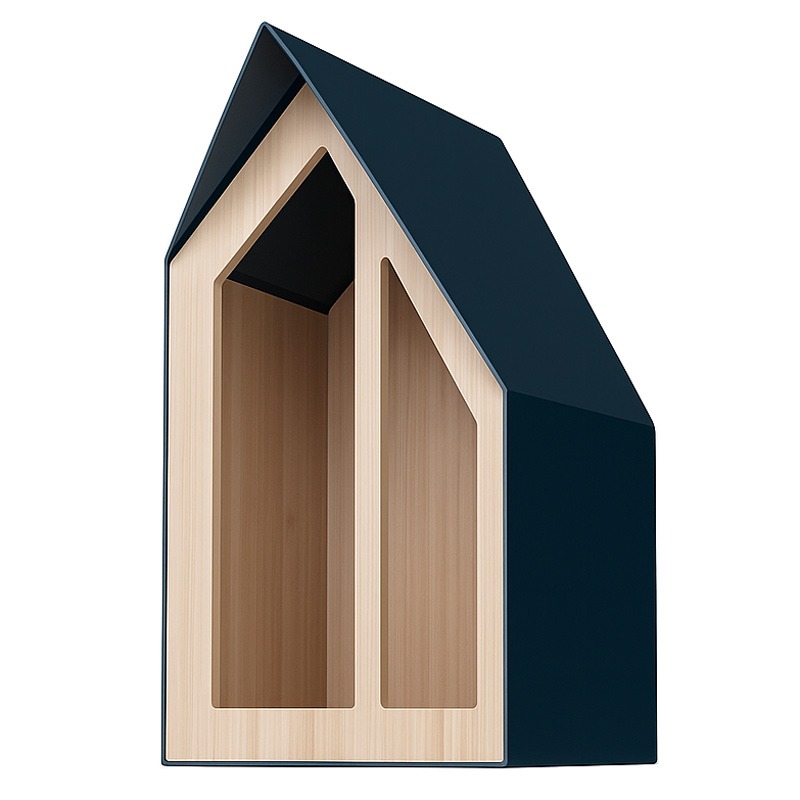 Heeej Happy Bird House wand vogelvoederhuisje | bamboe