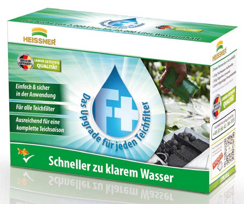 Heissner vijver helder water-granulaat F+ 10 zakjes