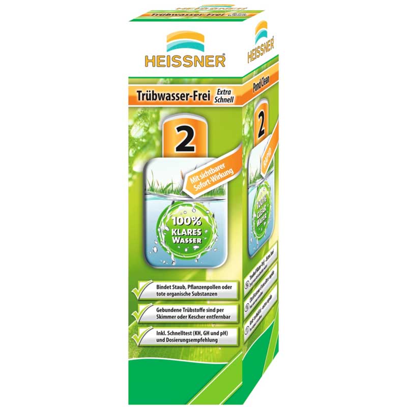Heissner vijver troebelvrij water extra snel 250 ml