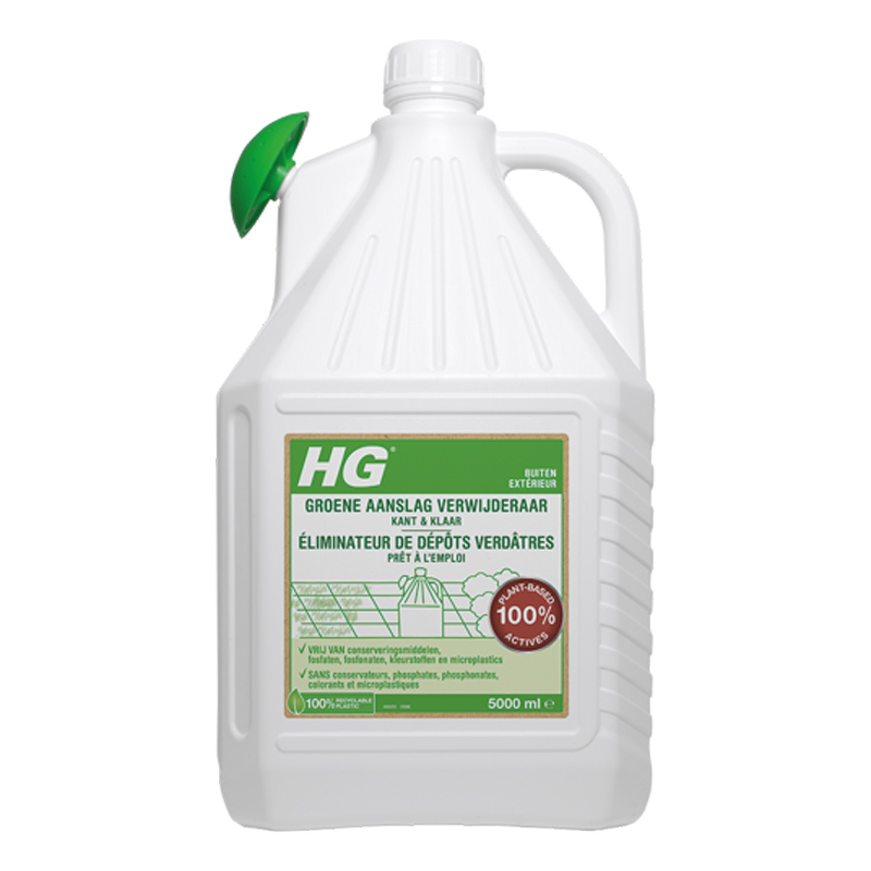 HG groene aanslag verwijderaar kant en klaar | 5 liter