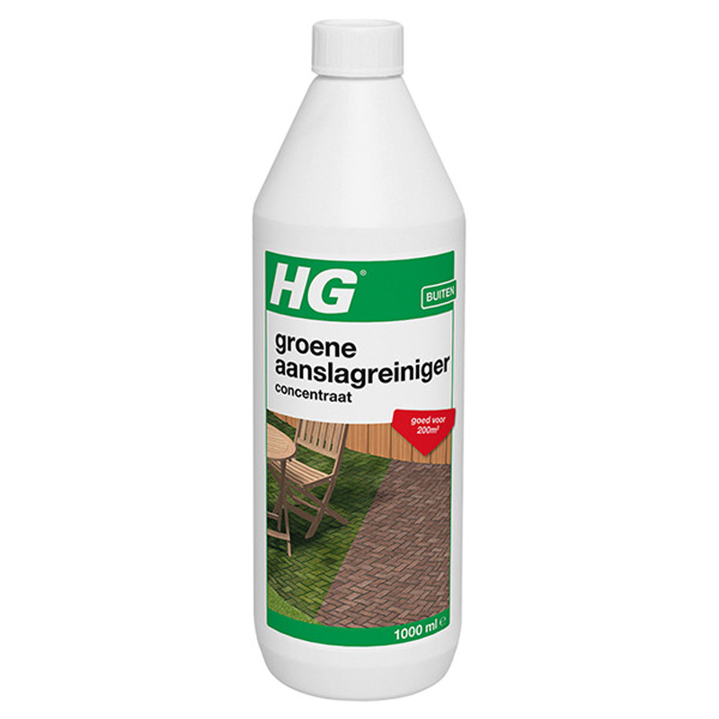 HG groene aanslagreiniger concentraat | 1 liter