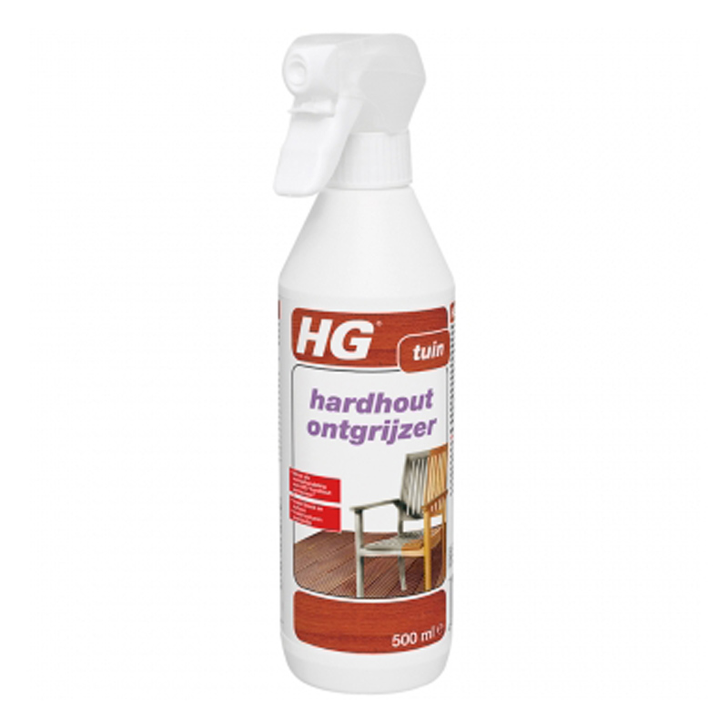 HG hardhout ontgrijzer 0,5 liter