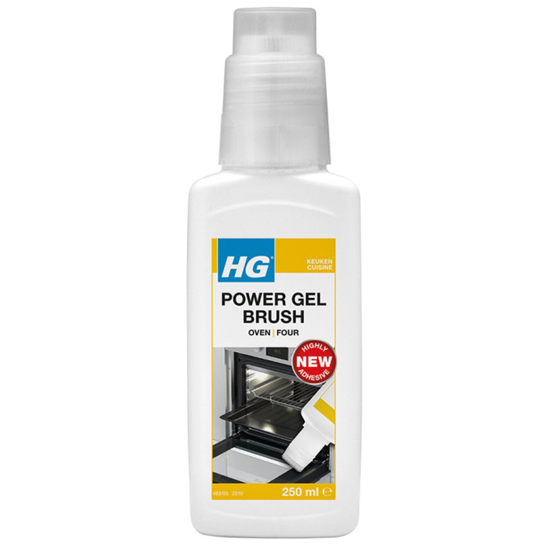 HG Power gel brush voor oven | 250 ml
