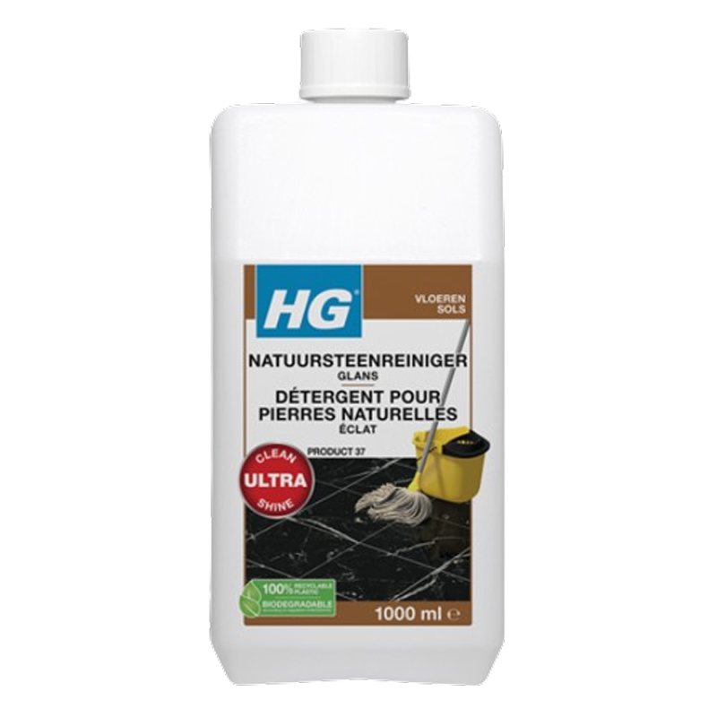 HG natuursteenreiniger extra glans | 1 liter