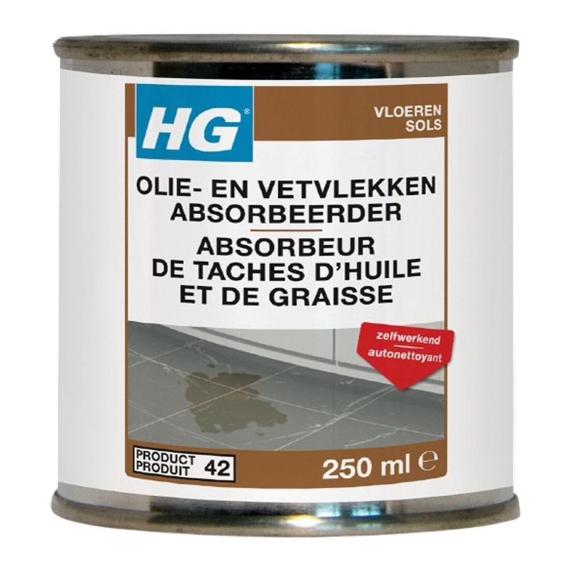 HG tegel en natuursteen olie- en vetvlekken absorbeerder