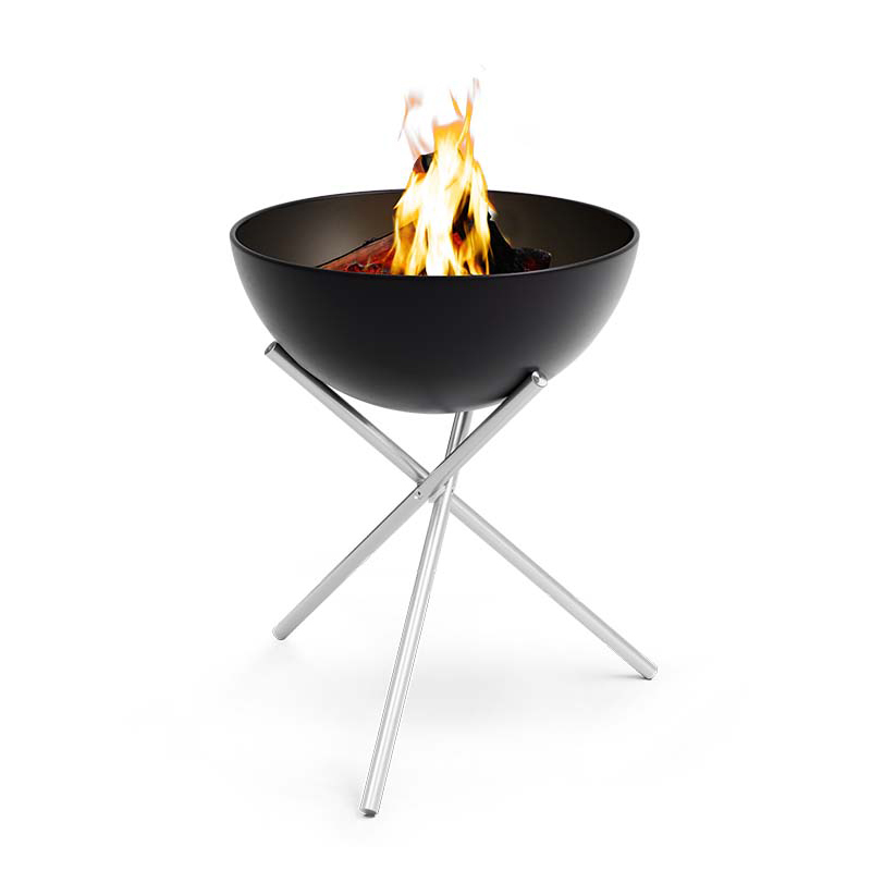 Höfats bowl vuurschaal & BBQ met hoog standaard | 57 cm