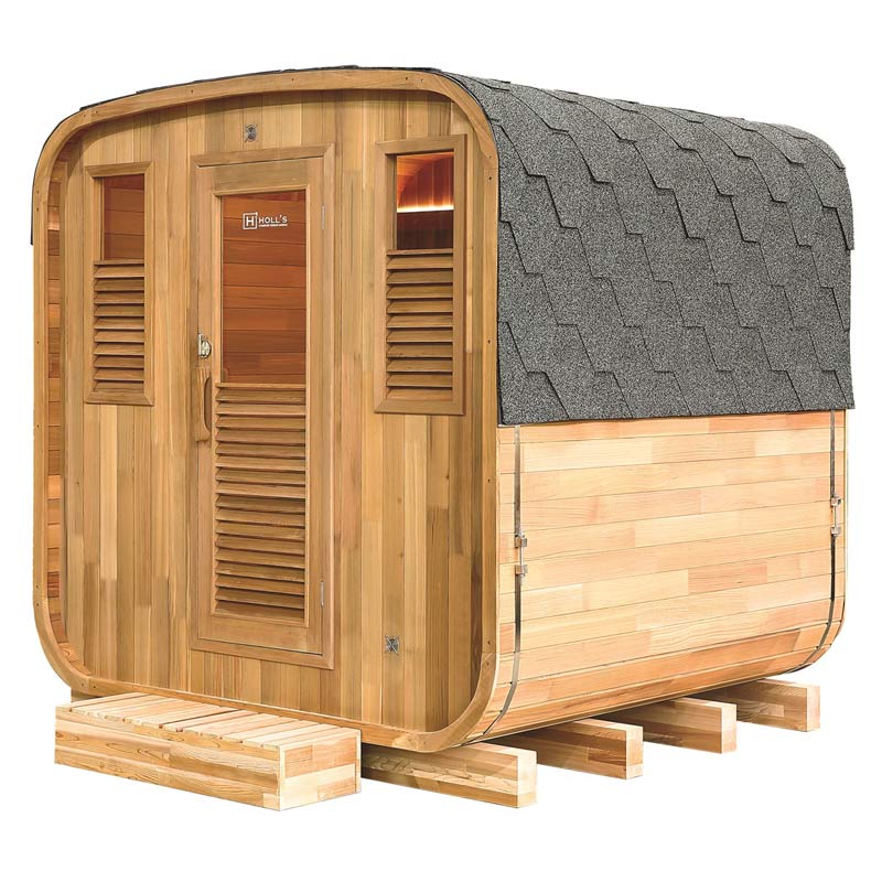 Holl’s Gaïa Nova buitensauna | 205 x 205 x 220 cm