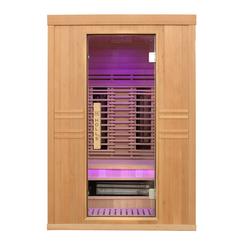 Holl’s PureWave 2 infrarood sauna | 130 x 110 x 190 cm