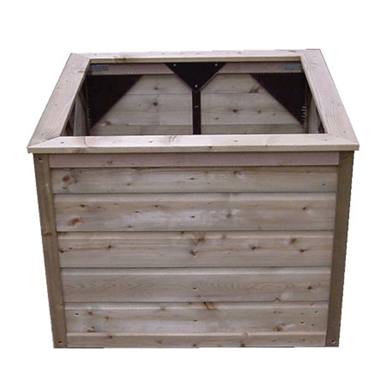 Lutra Houten plantenbak 100 x 100 x 95 cm