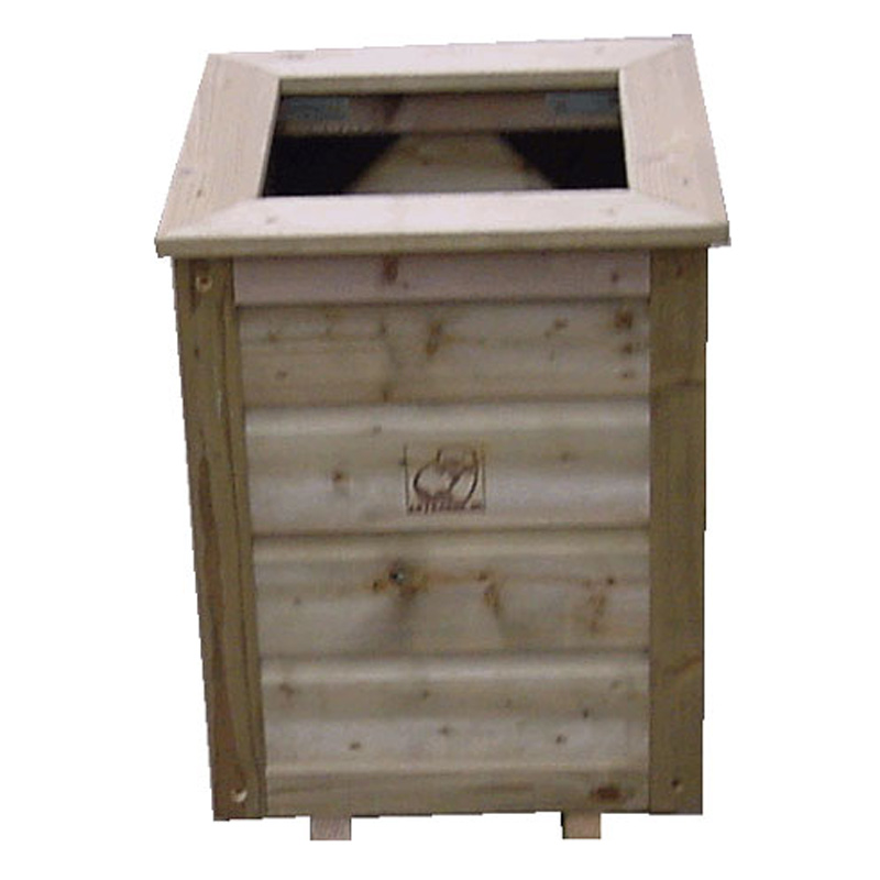 Lutra Houten plantenbak 40 x 40 x 55 cm