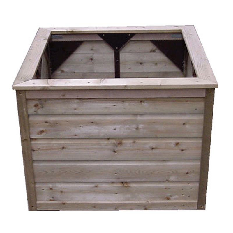 Lutra Houten plantenbak 80 x 80 x 65 cm