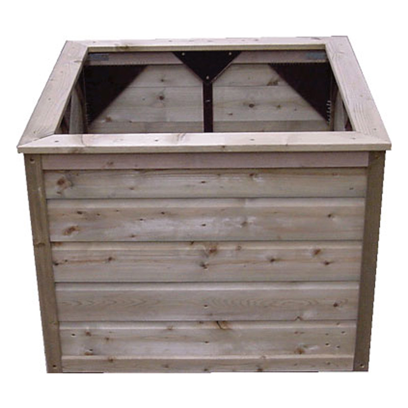 Lutra Houten plantenbak 60 x 60 x 65 cm