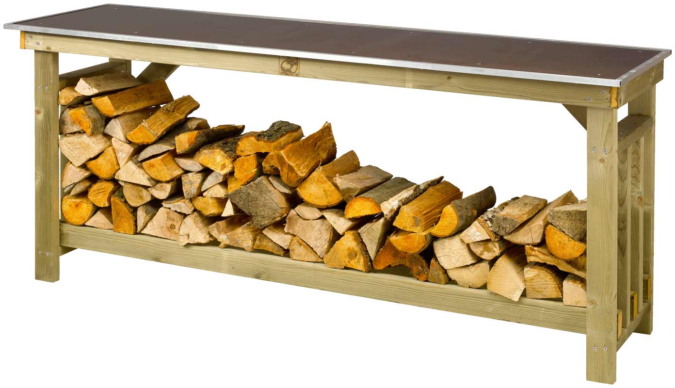 Lutra Houtopslag - side-table 180 x 50 x 80 cm