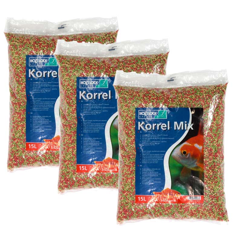 Hozelock Visvoer korrels 15 liter (3 halen = 2 betalen)