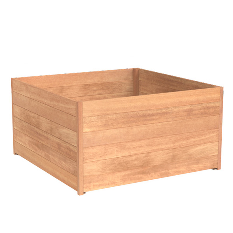 ADEZZ Hardhout plantenbak Carrez | 140 x 140 x 71,3 cm