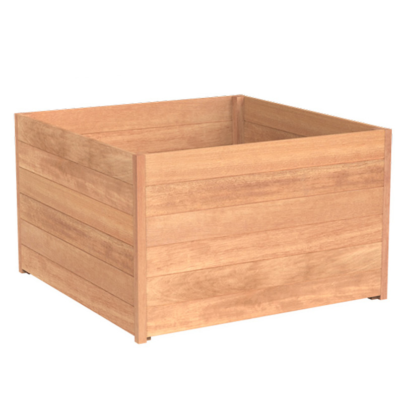 ADEZZ Hardhout plantenbak Carrez | 120 x 120 x 71,3 cm