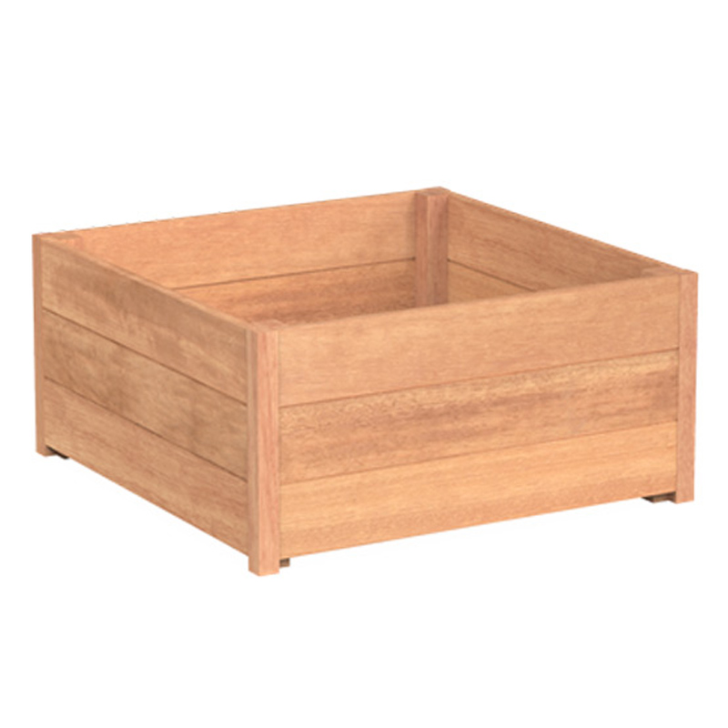 ADEZZ Hardhout plantenbak Carrez | 80 x 80 x 43,5 cm