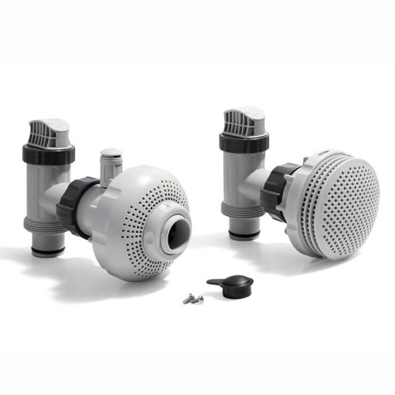 Intex in- en uitlaatset 38mm