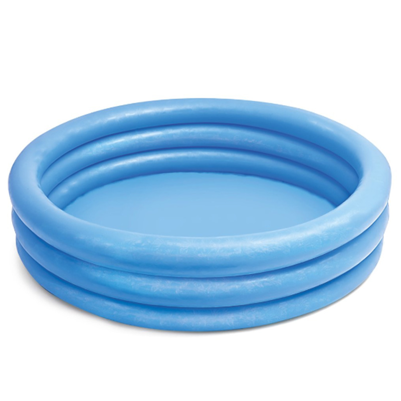 Intex kinderbadje blauw | Ø 114 x 25 cm