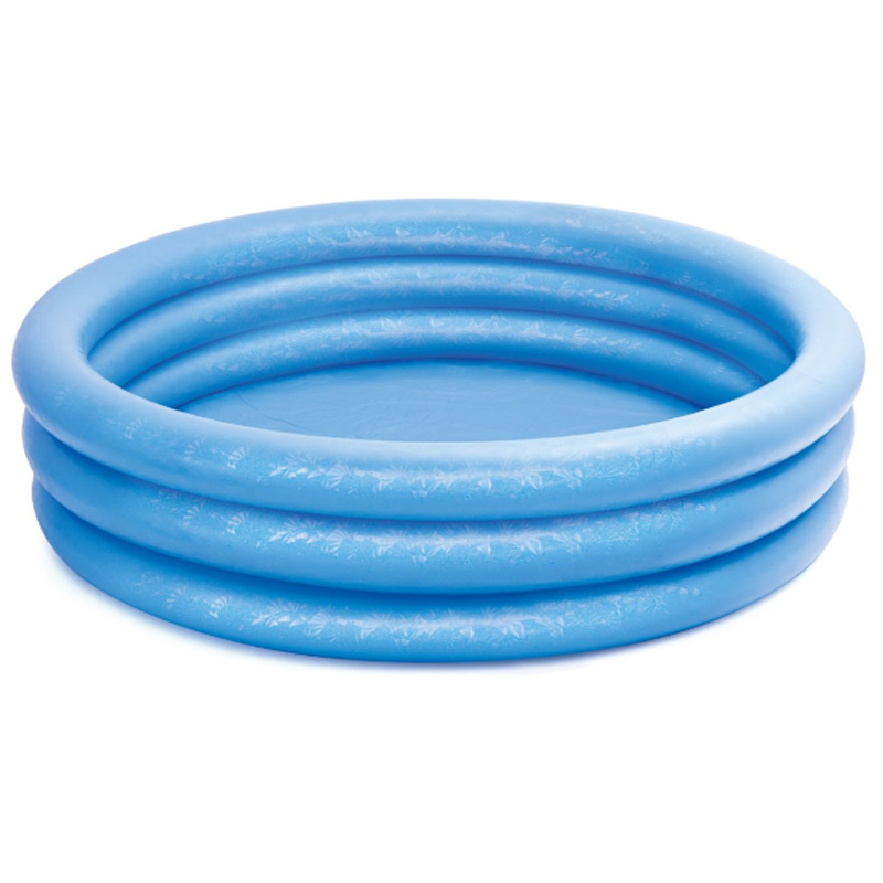 Intex klein opblaasbaar zwembad blauw | Ø 168 x 41 cm