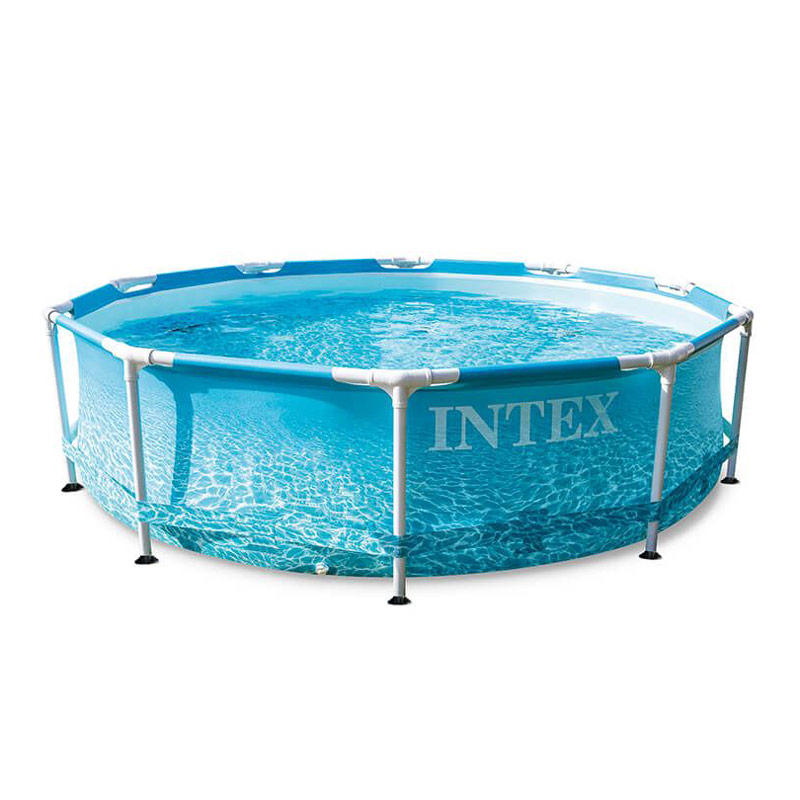 Intex Metal Frame Beachside zwembad |Ø 305 x 76 cm met pomp