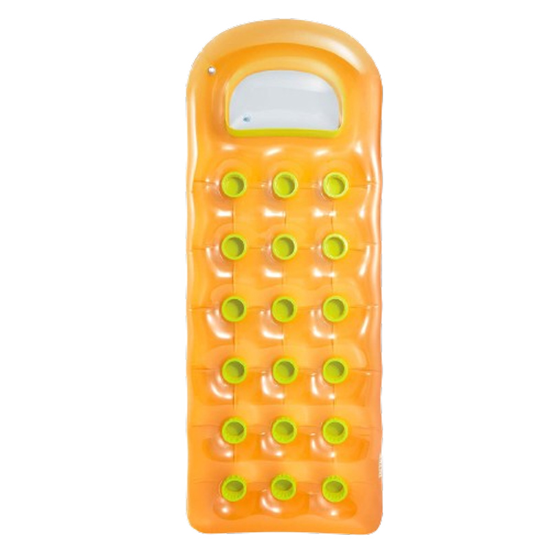Intex opblaasbaar luchtbed oranje