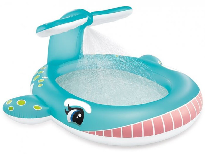 Intex opblaasbaar zwembad walvis