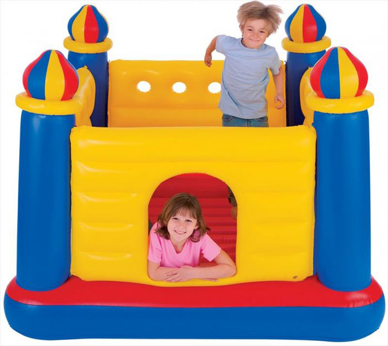 Intex opblaasbare trampoline | kasteel 