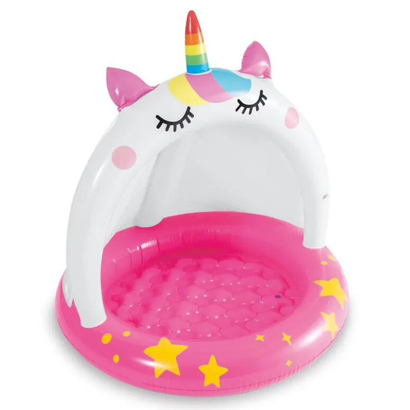 Intex roze eenhoorn babyzwembad