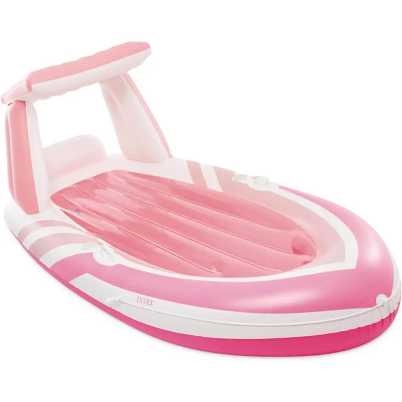 Intex roze opblaasbare boot