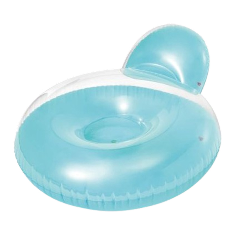 Intex loungestoel met rugleuning | blauw