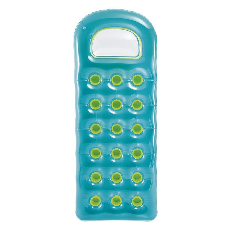 Intex opblaasbaar luchtbed blauw