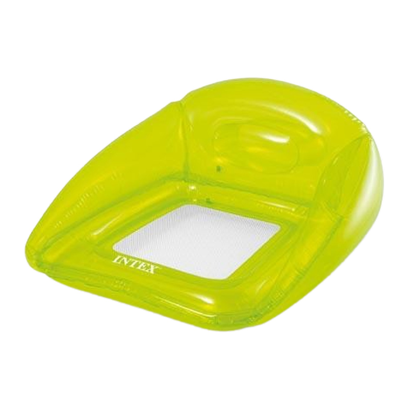 Intex transparante loungestoel | groen