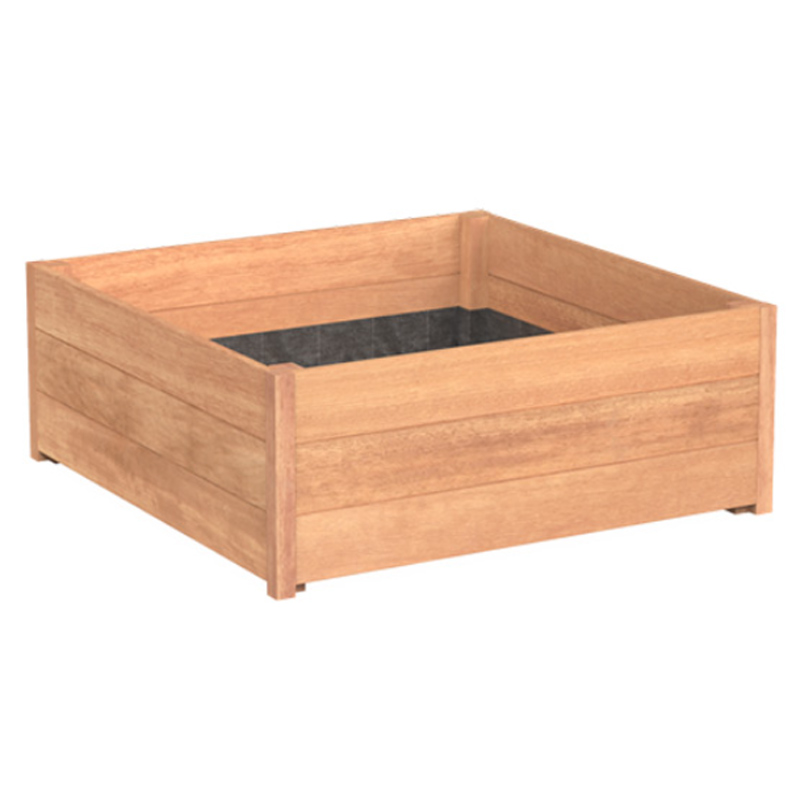 ADEZZ Hardhout plantenbak Carrez | 100 x 100 x 43,5 cm