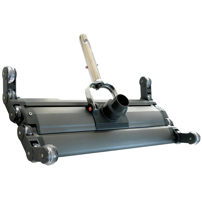 Kokido Premium aluminium stofzuigervoet met borstels