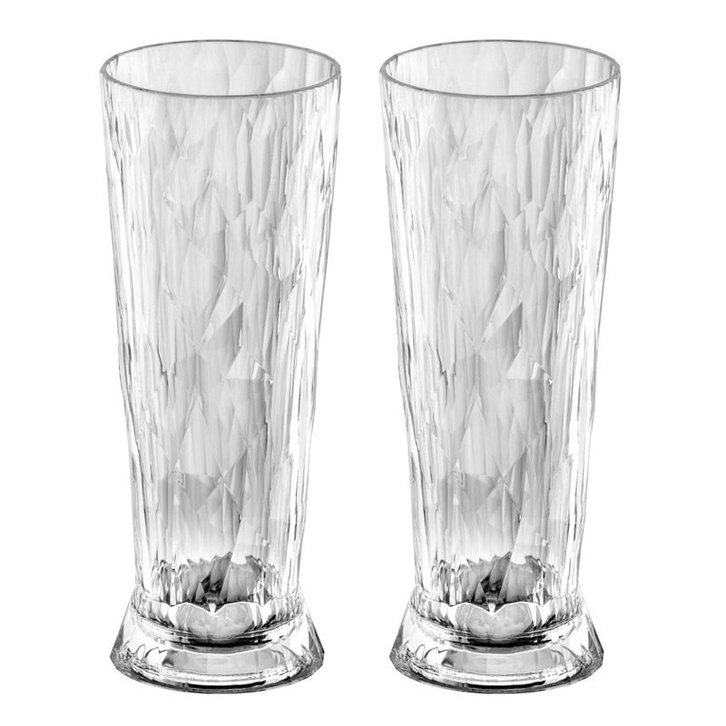 Koziol Kunststof Bierglas Club No. 10 30 cl | 2 stuks