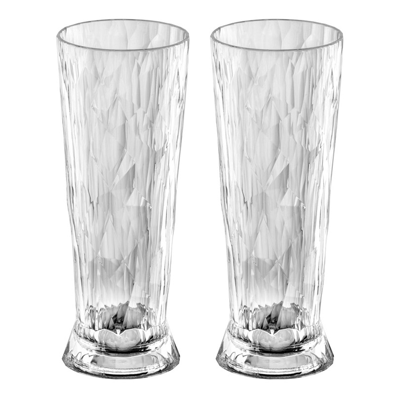 Koziol Kunststof Bierglas Club No. 11 50 cl | 2 stuks