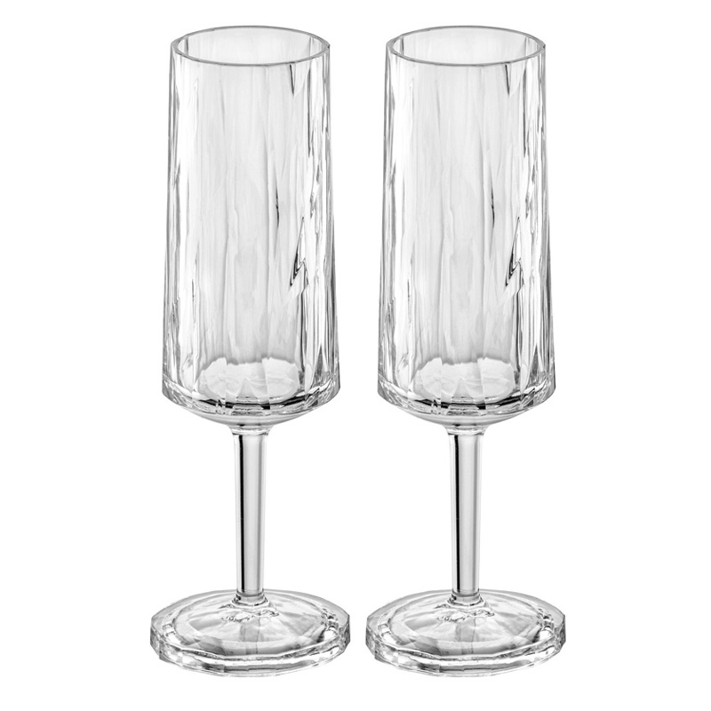 Koziol Kunststof Champagneglas Club No. 14 10 cl | 2 stuks