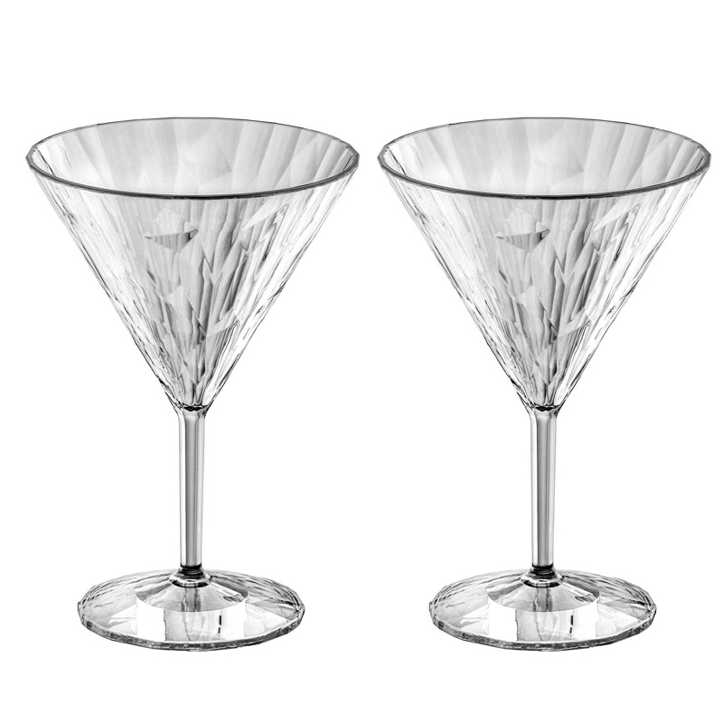 Koziol Kunststof Cocktailglas Club No. 12 25 cl | 2 stuks